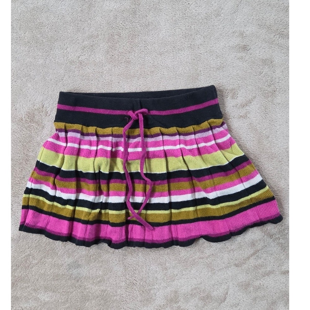 Missoni ForTarget Skirt Striped Girls XS Pleated Sweater multicolor Cotton/Rayon